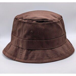Decky Brown Fishermans Fishing Sun Bucket Safari Hiking Boonie Hat L/XL Mens Cap
